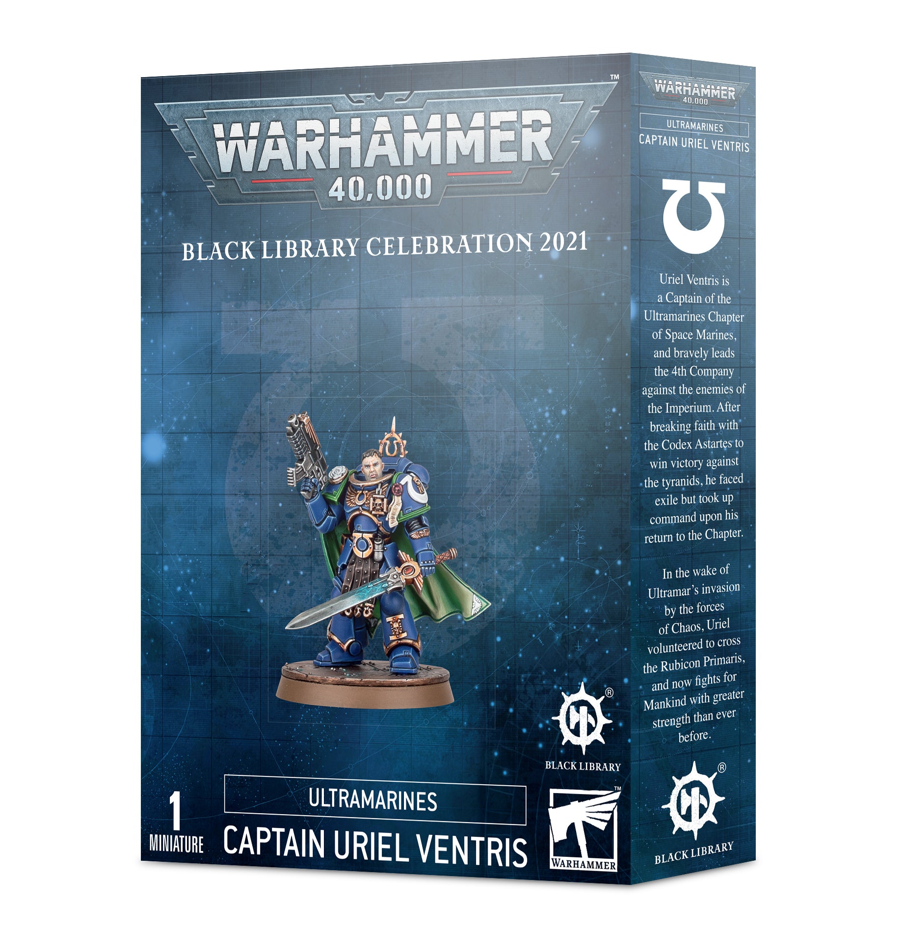 Warhammer 40K : Ultramarines Captain Uriel Ventris | Boutique FDB