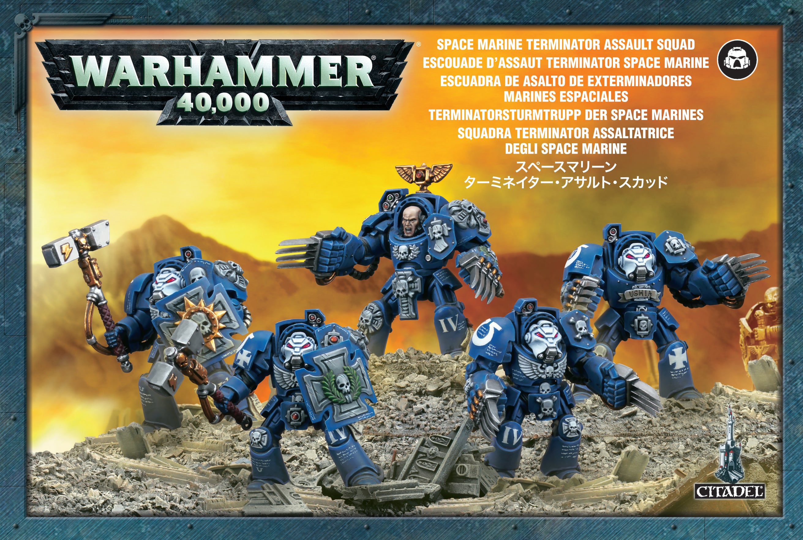 Warhammer 40K : Space Marines - Terminator Assault Squad | Boutique FDB