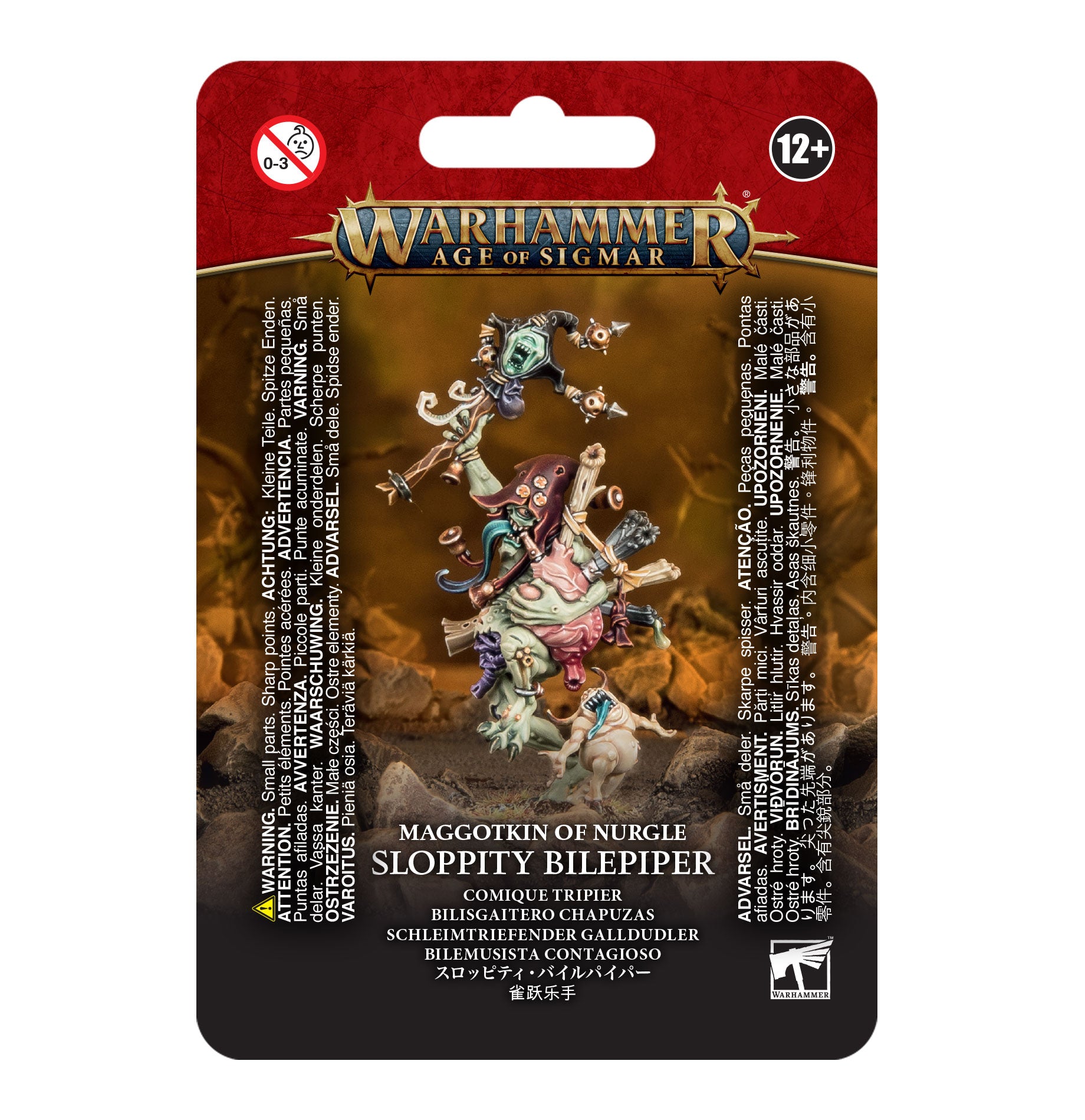 Age of Sigmar: Maggotkin of Nurgle - Sloppity Bilepiper | Boutique FDB