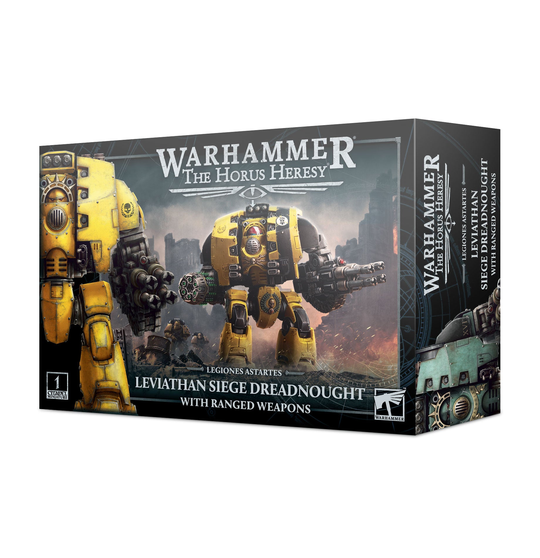 Warhammer The Horus Heresy : Legiones Astartes - Leviathan Siege Dreadnought with Ranged Weapons | Boutique FDB