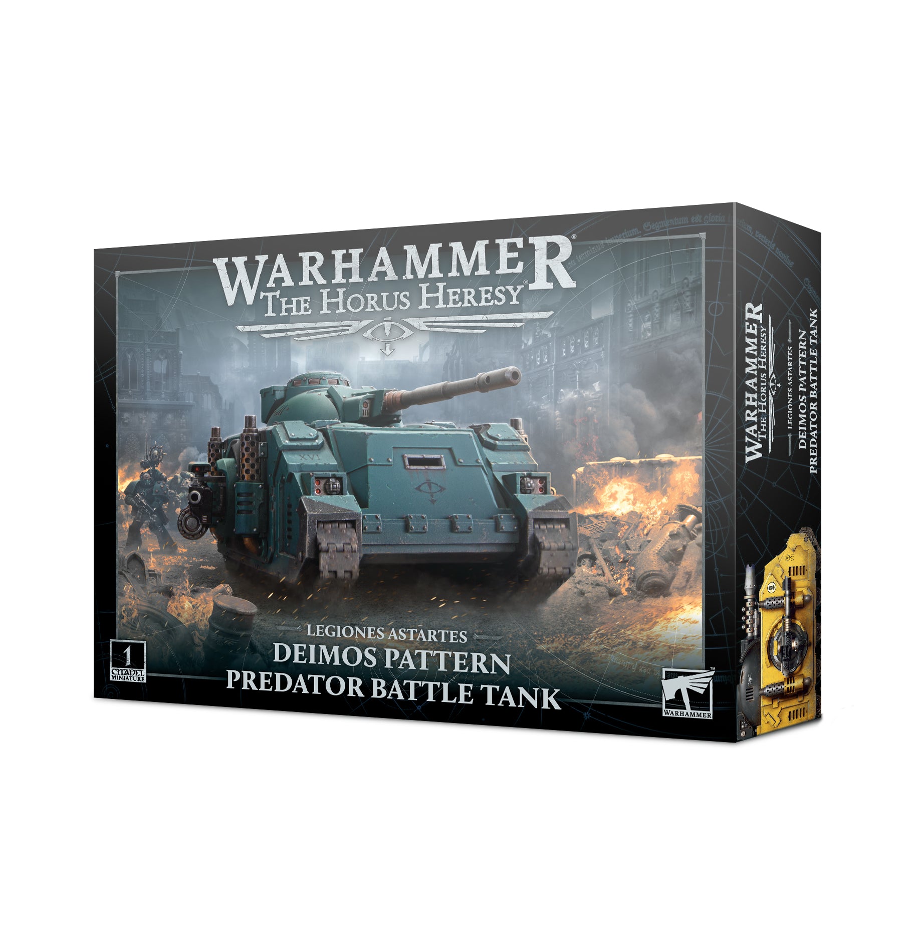Warhammer The Horus Heresy : Legiones Astartes - Deimos Pattern Predator Battle Tank | Boutique FDB