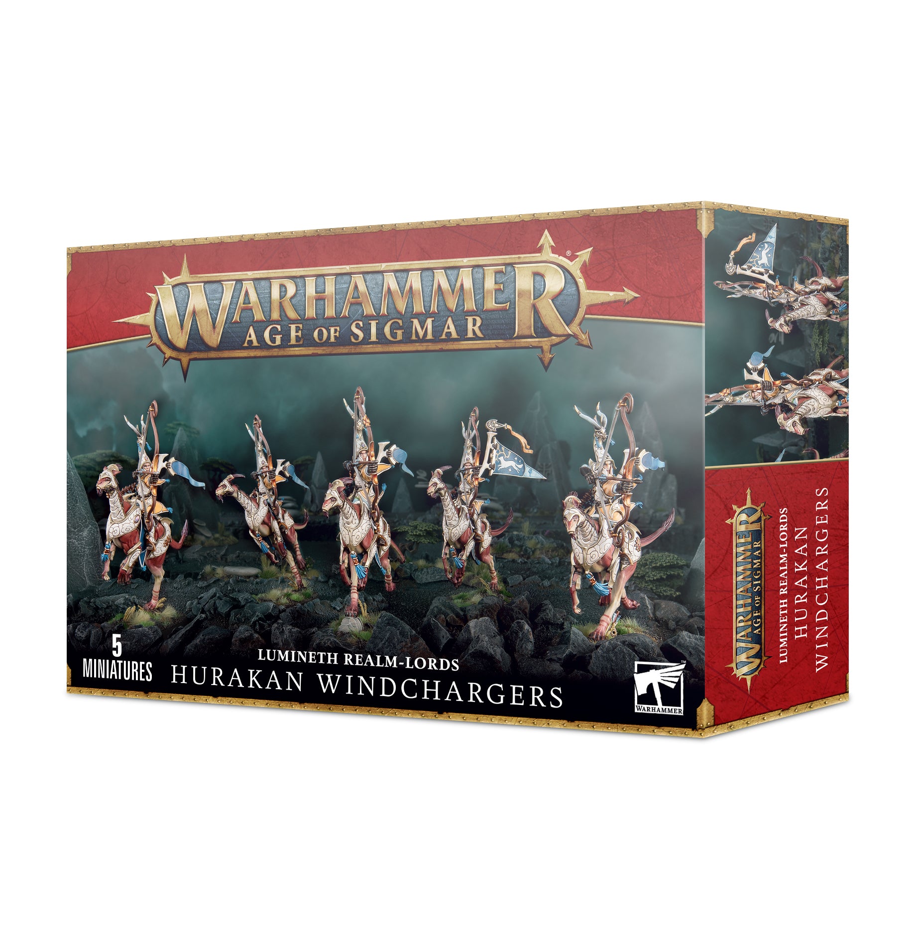 Age of Sigmar : Lumineth Realm-Lords - Hurakan Windchargers | Boutique FDB