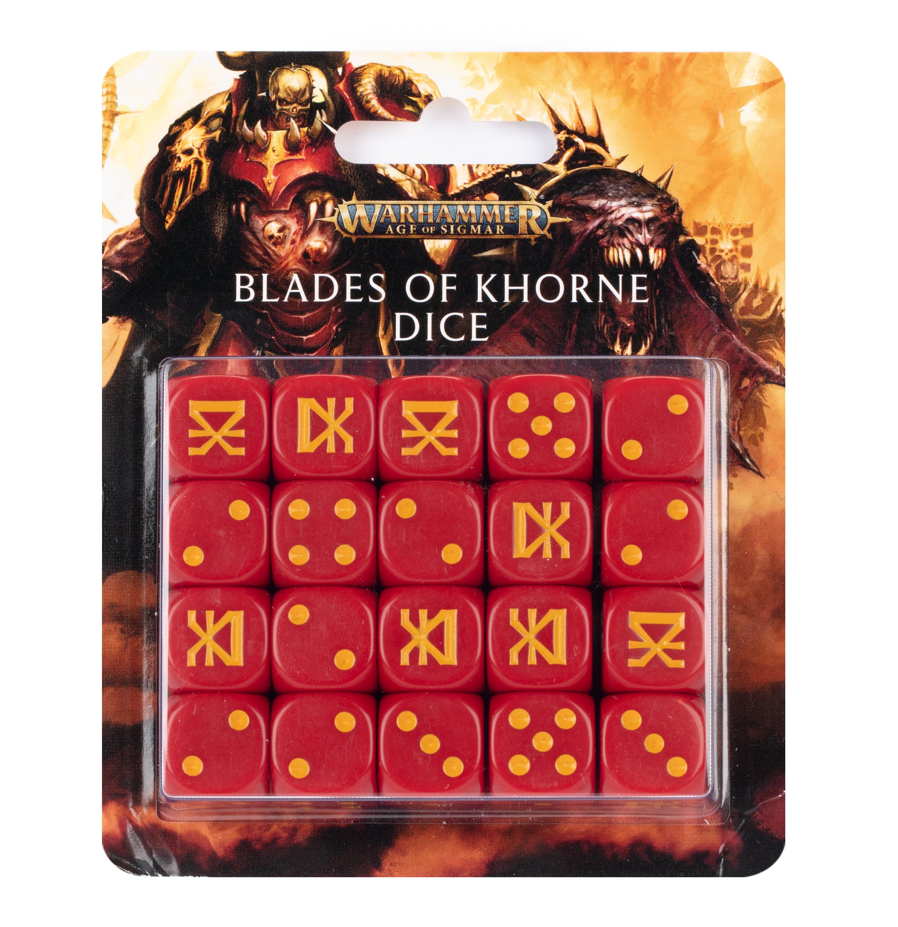 Age of Sigmar : Blades of Khorne - Dice | Boutique FDB