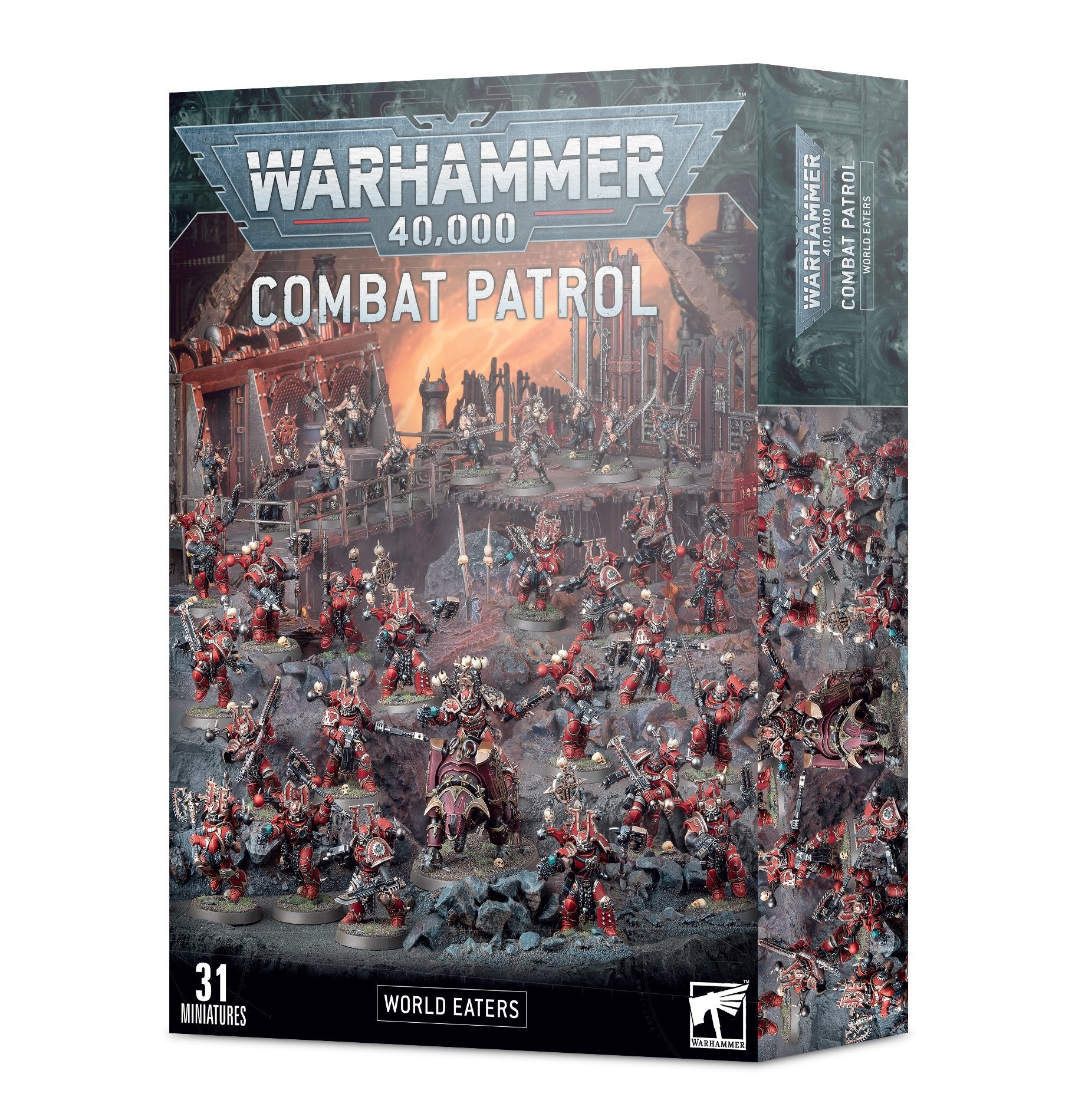 WARHAMMER 40K: COMBAT PATROL - WORLD EATERS | Boutique FDB