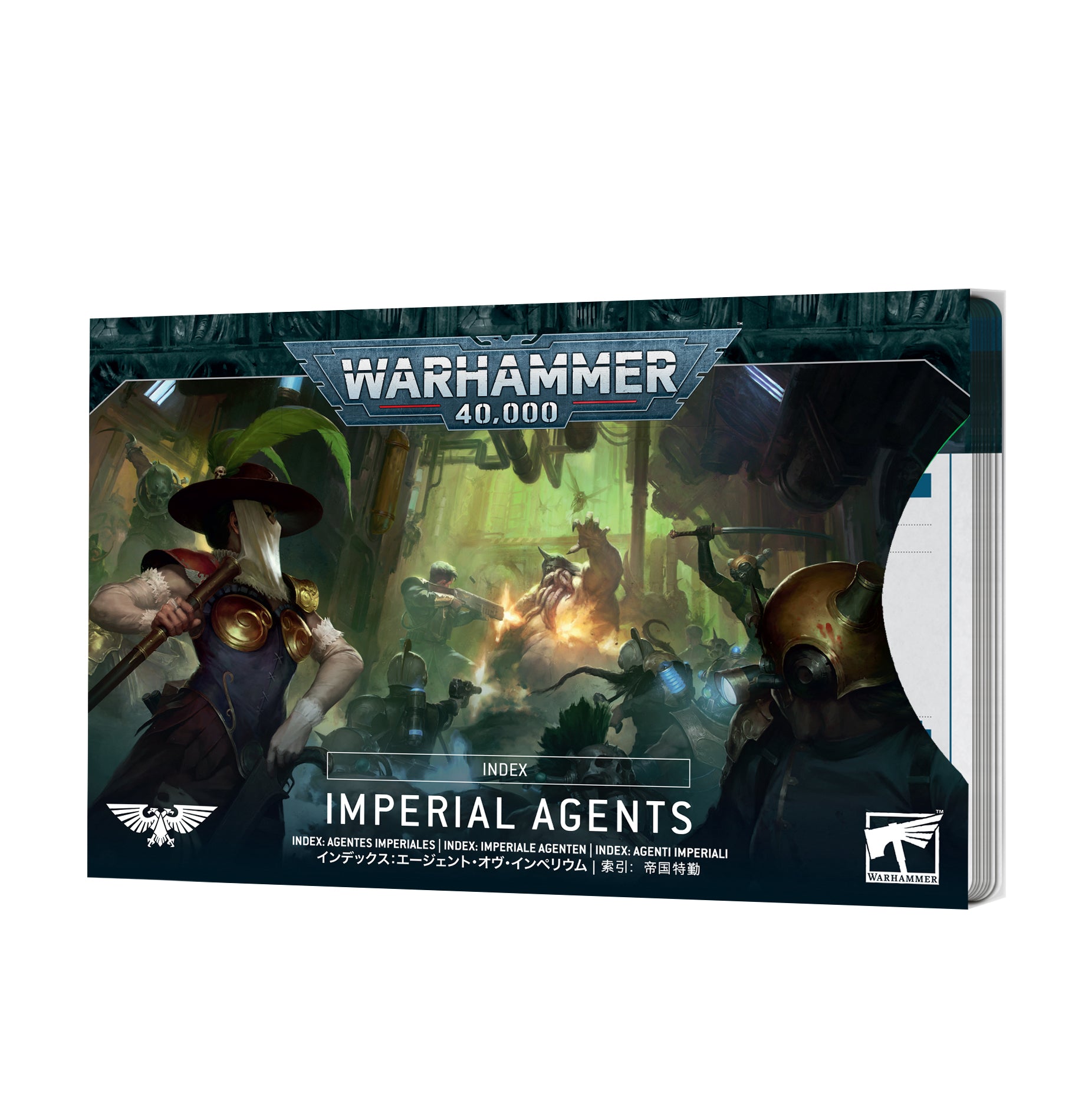 Warhammer 40K : Index Cards - Imperial Agents | Boutique FDB