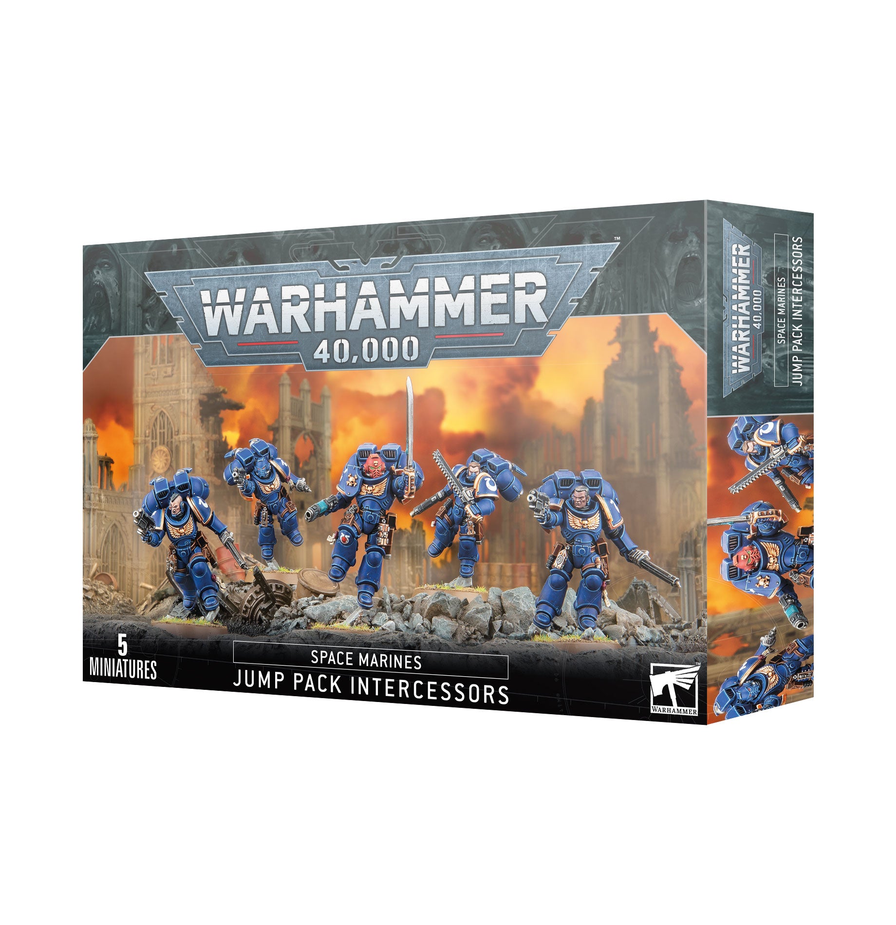 Warhammer 40K : Space Marines - Jump Pack Intercessors | Boutique FDB