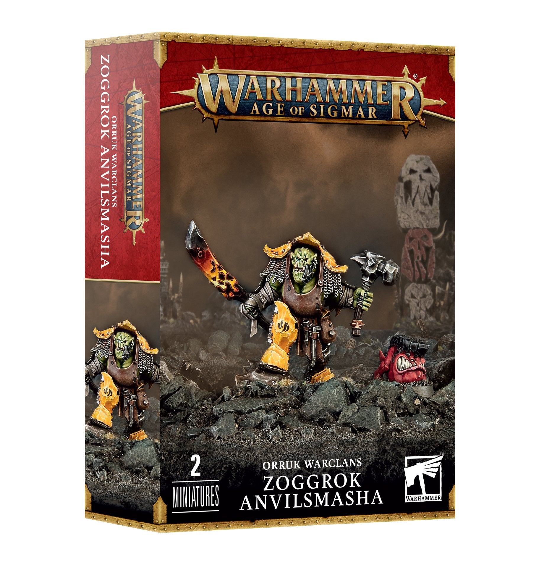 WARHAMMER AoS: ORRUK WARCLANS - ZOGGROK ANVILMASHA | Boutique FDB