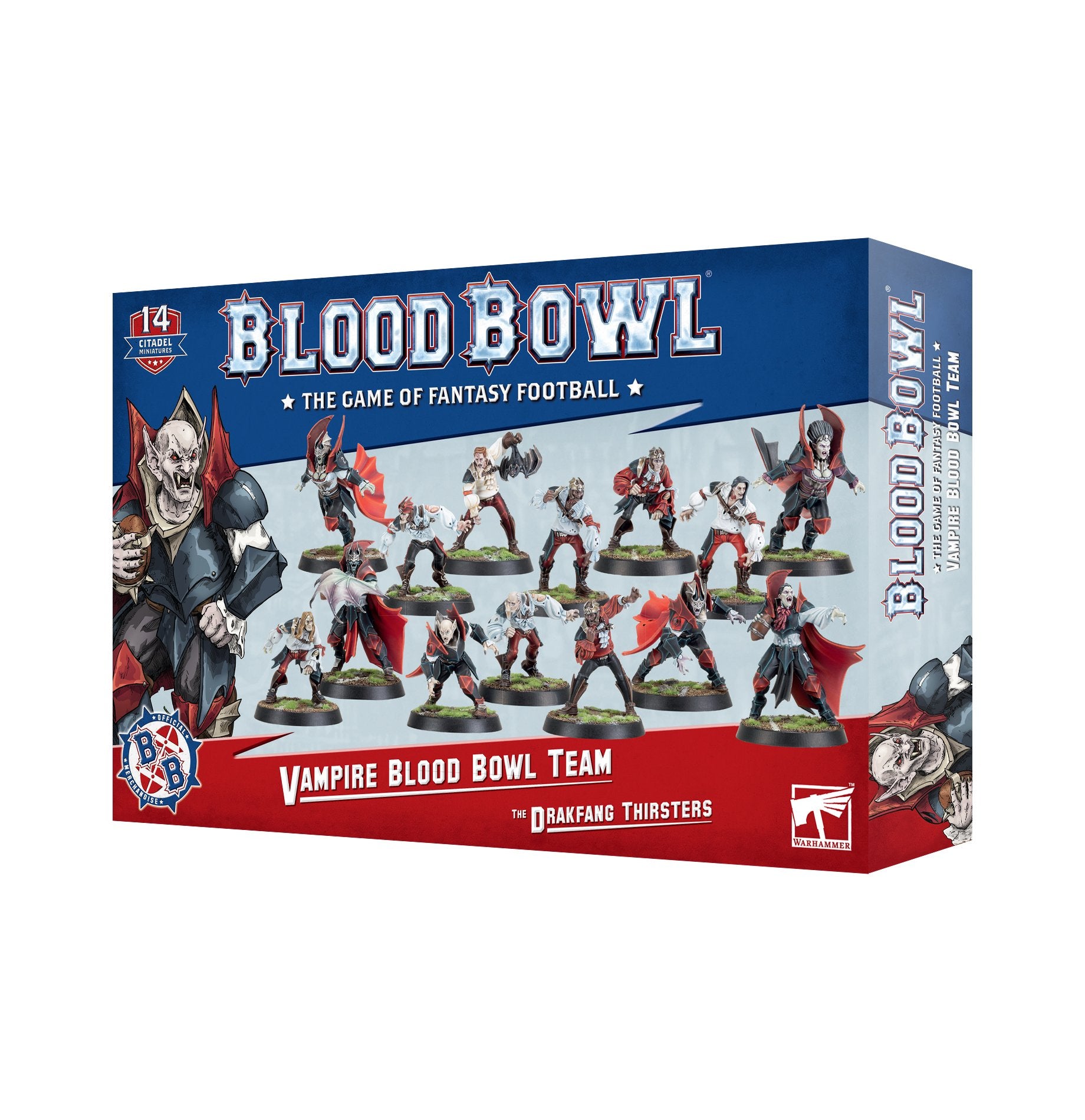 Blood Bowl : Vampire Team - The Drakfang Thirsters | Boutique FDB