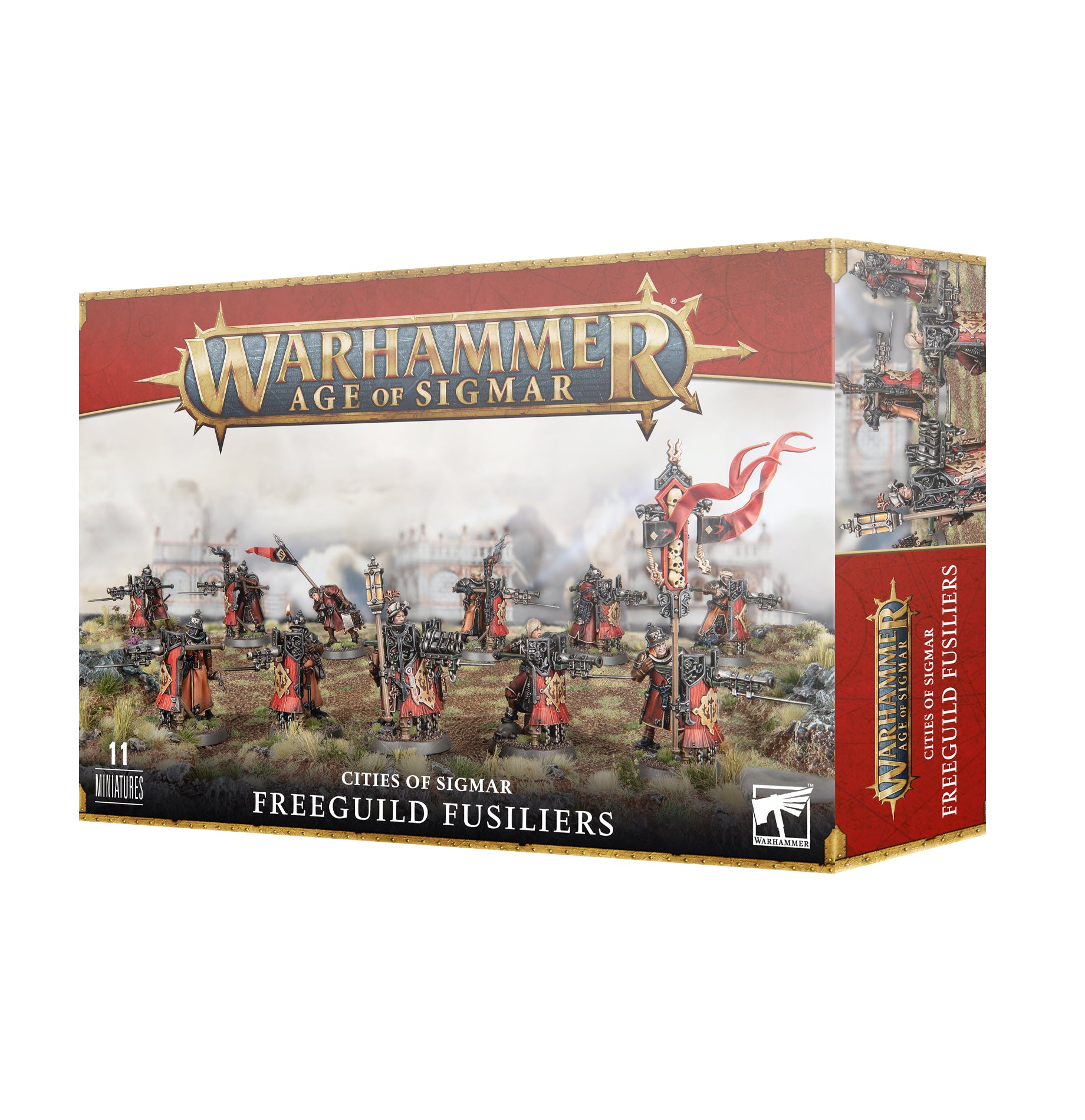 WARHAMMER AoS: SPEARHEAD - CITIES OF SIGMAR - Freeguild Fusiliers | Boutique FDB
