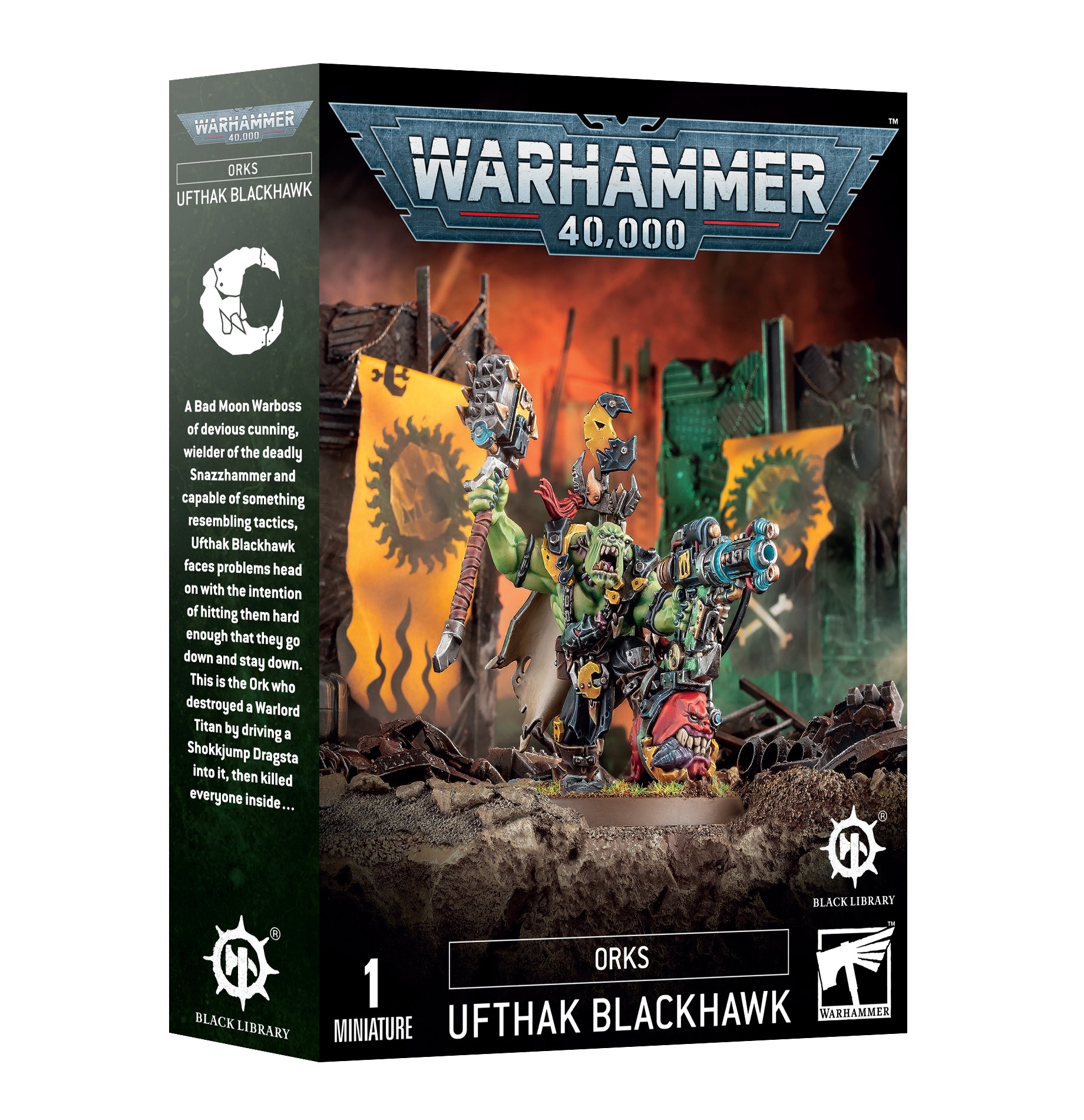 WARHAMMER 40K: ORKS - UFTHAK BLACKHAWK | Boutique FDB