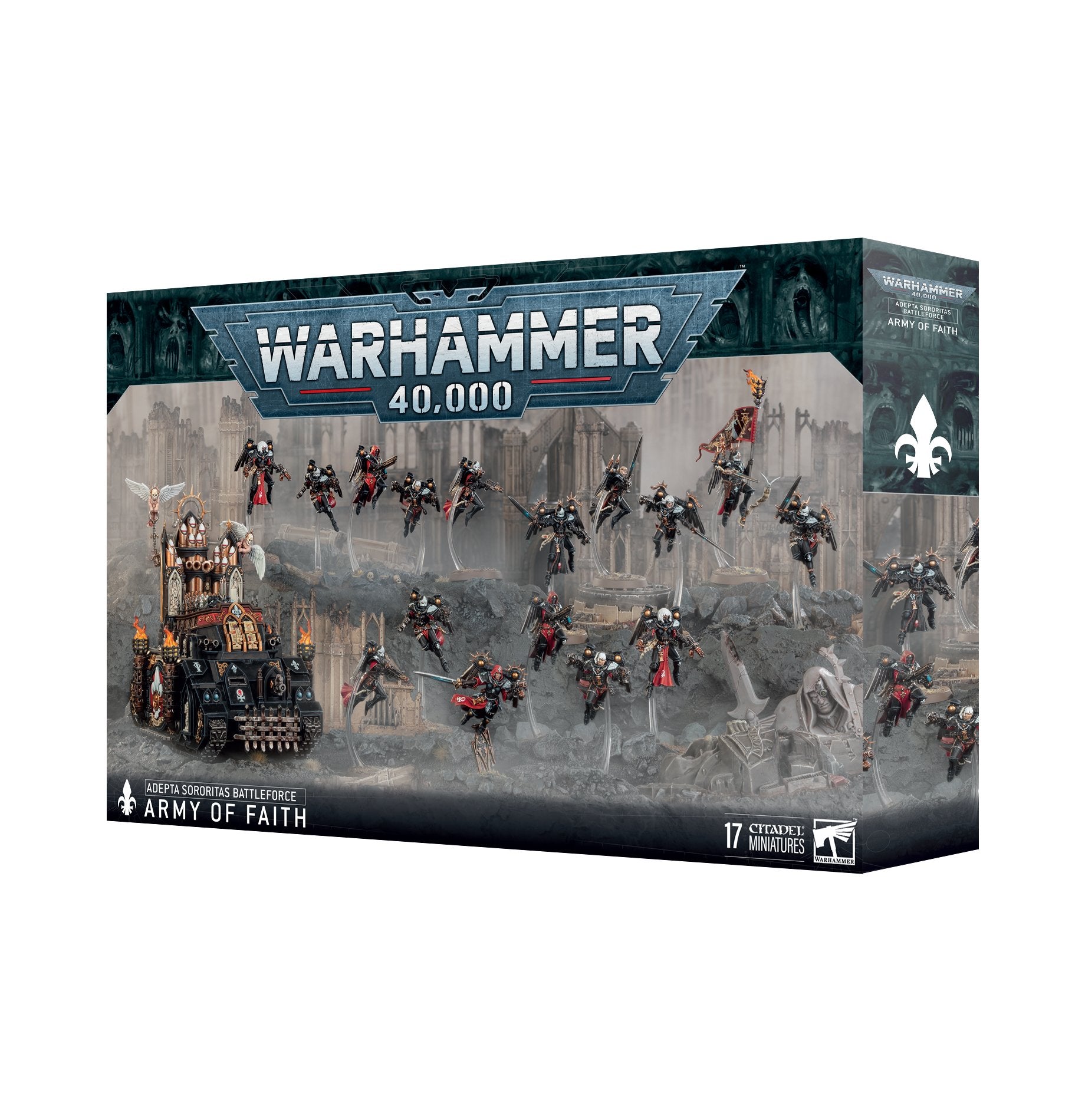 WARHAMMER 40K : ADEPTA SORORITAS BATTLEFORCE: ARMY OF FAITH | Boutique FDB