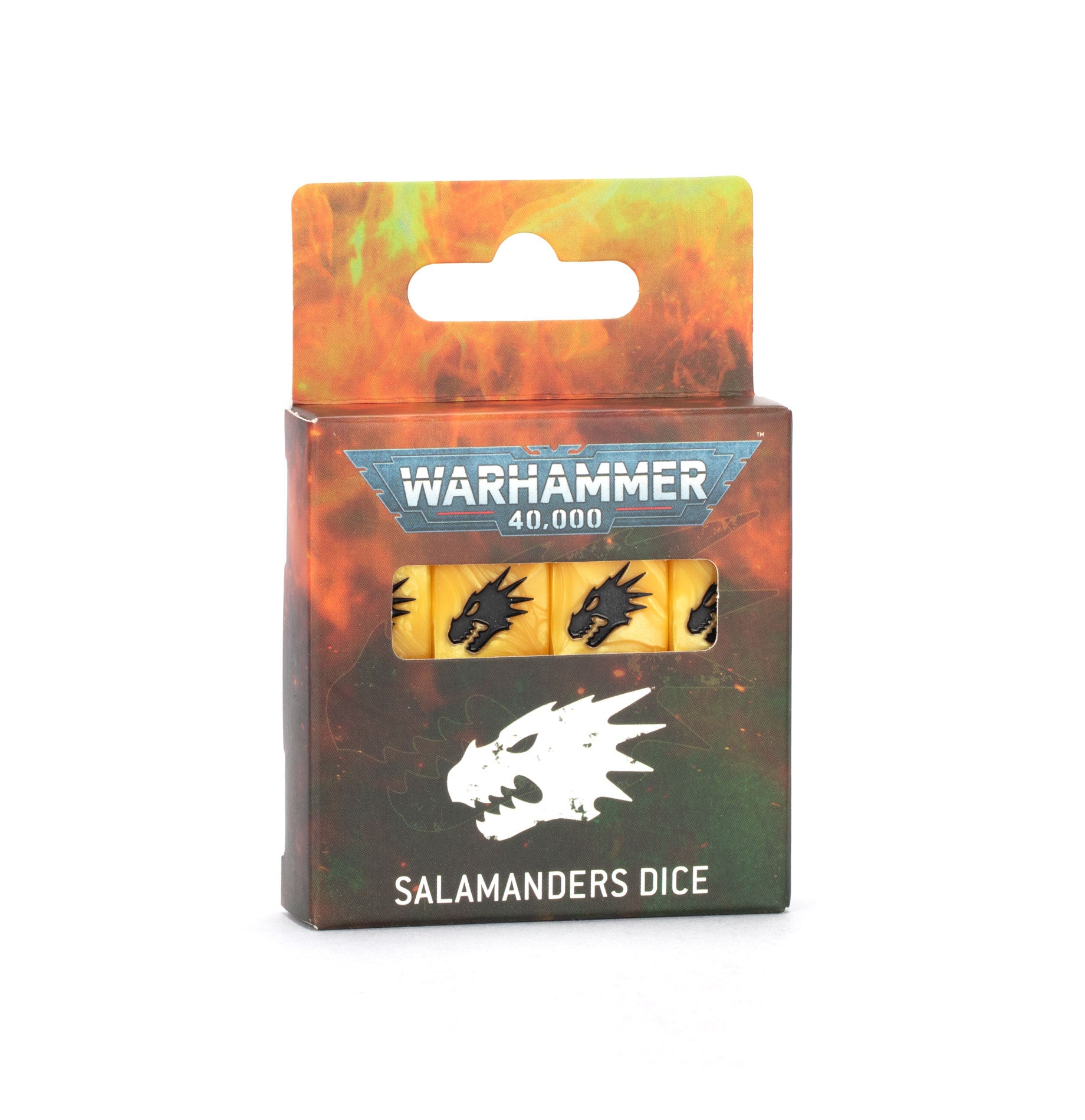 Warhammer 40K - Salamanders dice | Boutique FDB