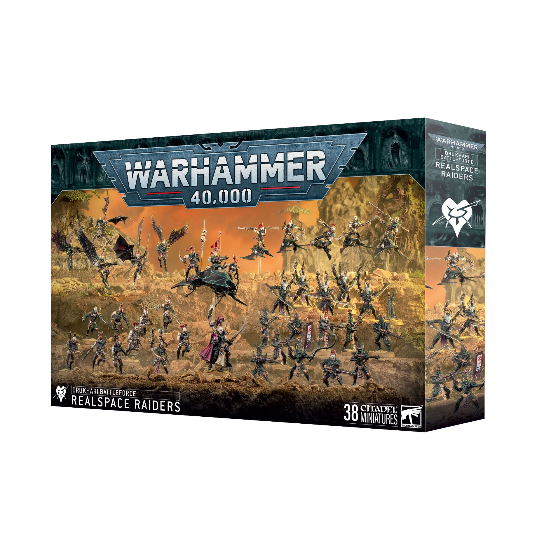 WARHAMMER 40K: Drukhari - Battleforce : Realspace Raiders | Boutique FDB
