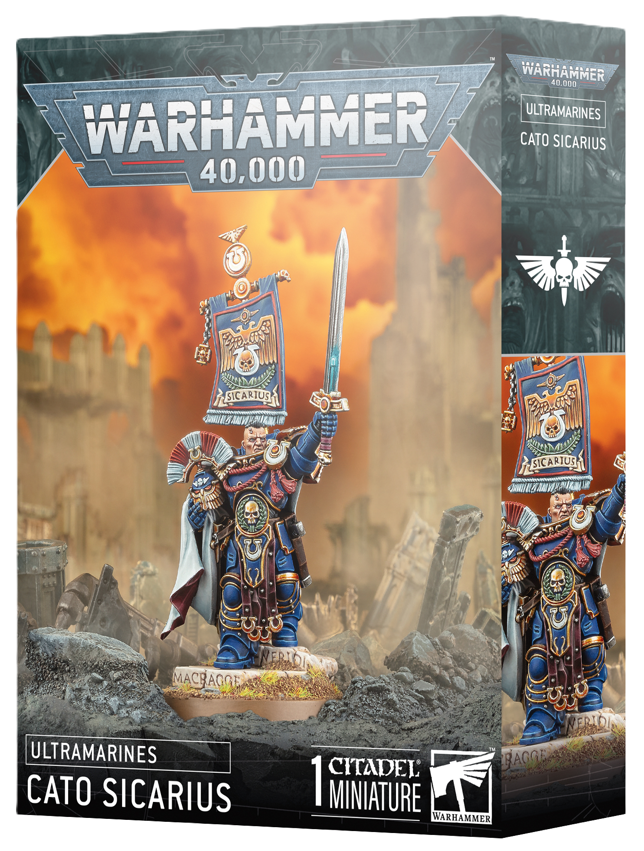 Warhammer40k : Space Marines : Cato Sicarius | Boutique FDB