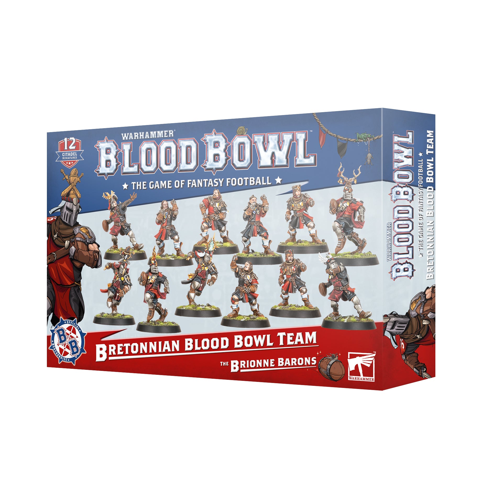 Blood Bowl : Bretonnian Blood Bowl Team: The Brionne Barons | Boutique FDB