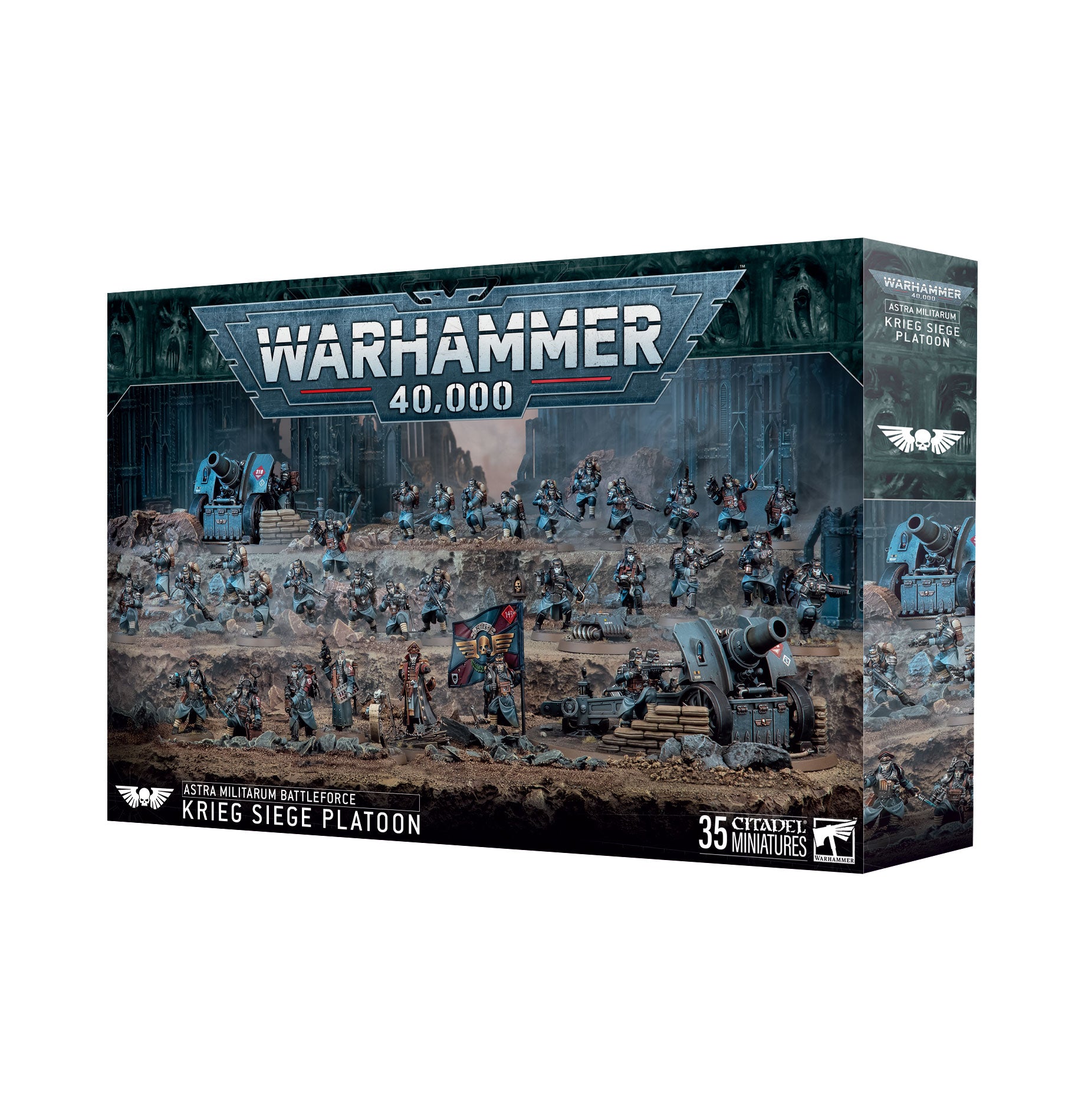Warhammer 40K : Astra Militarum - Battleforce - Krieg Siege Platoon | Boutique FDB