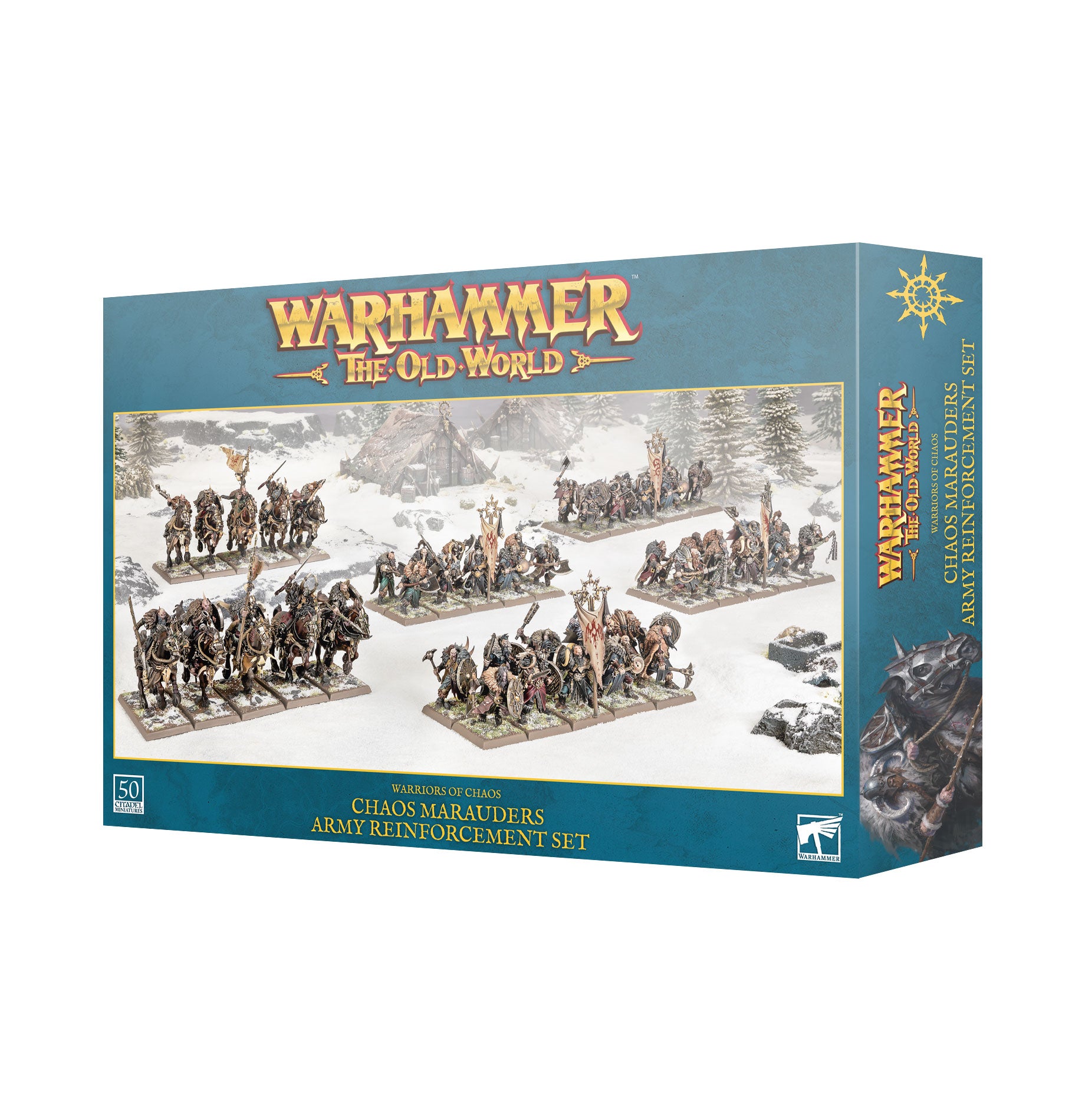 WARHAMMER : THE OLD WORLD : Warriors of Chaos: Chaos Marauders Army Reinforcement Set | Boutique FDB