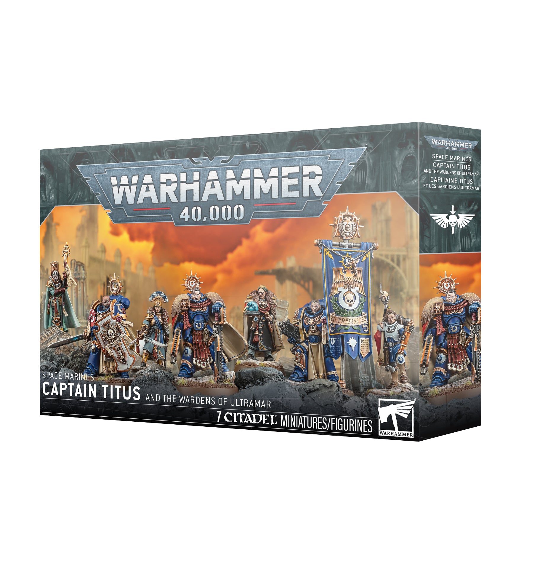 Warhammer40k - Space Marines : Captain Titus and the Wardens of Ultramar | Boutique FDB