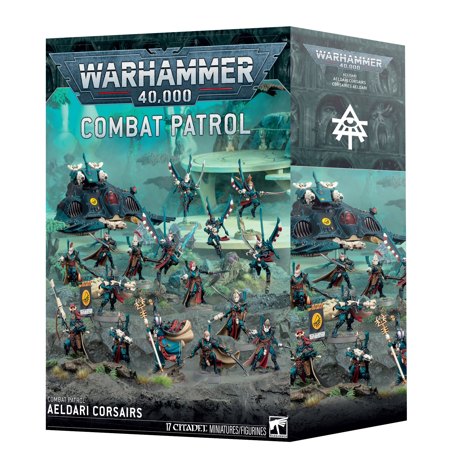Warhammer 40K : Combat Patrol - Aeldari - Aeldari Corsairs | Boutique FDB