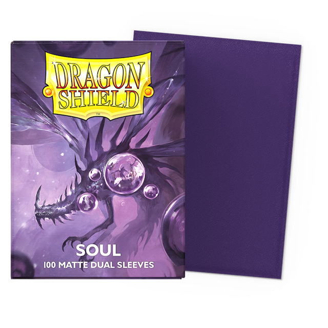 Dragon Shield Matte Sleeves - Dual - Soul (100) | Boutique FDB