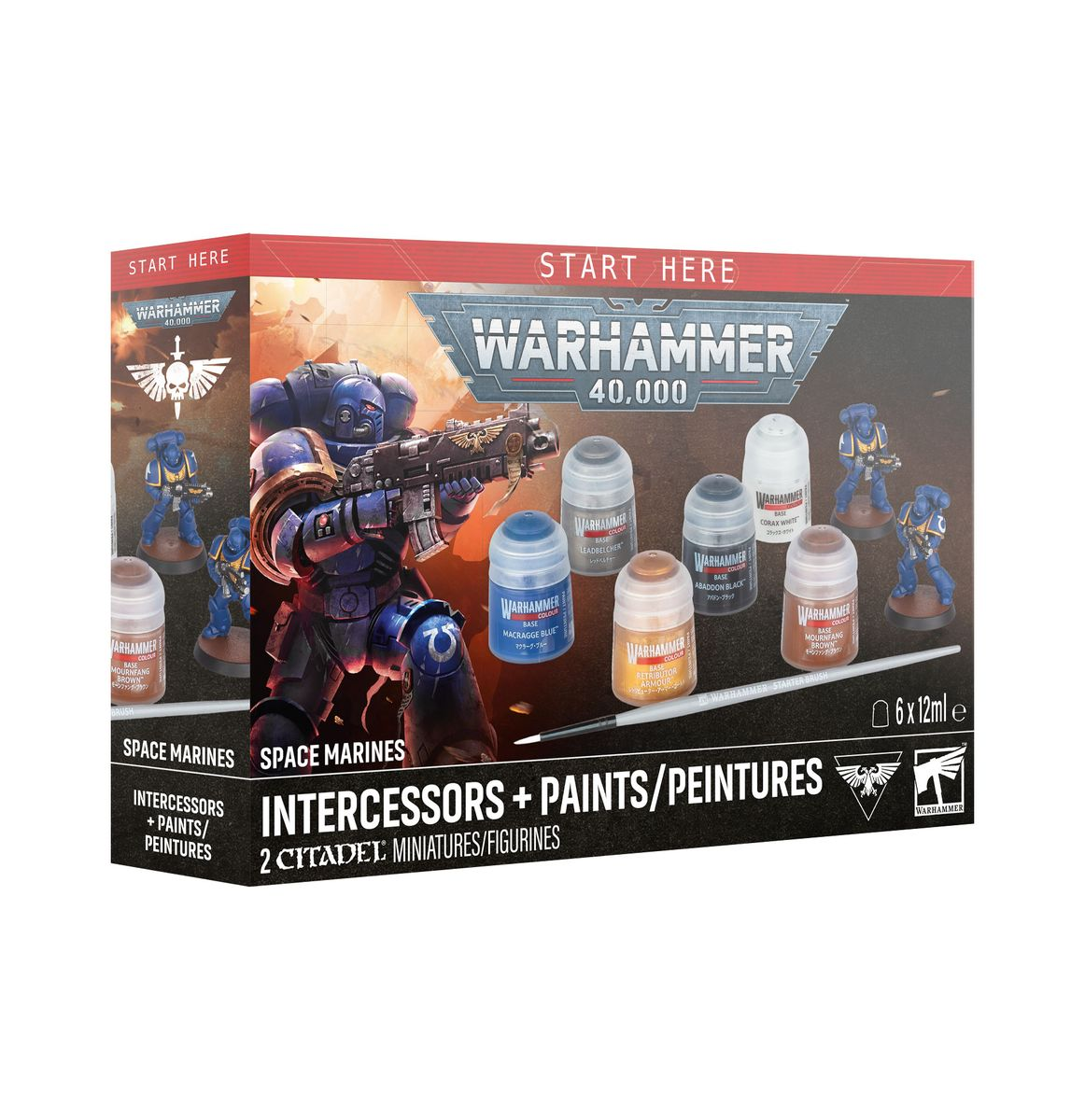 Space Marines: Intercessors + Paints | Boutique FDB