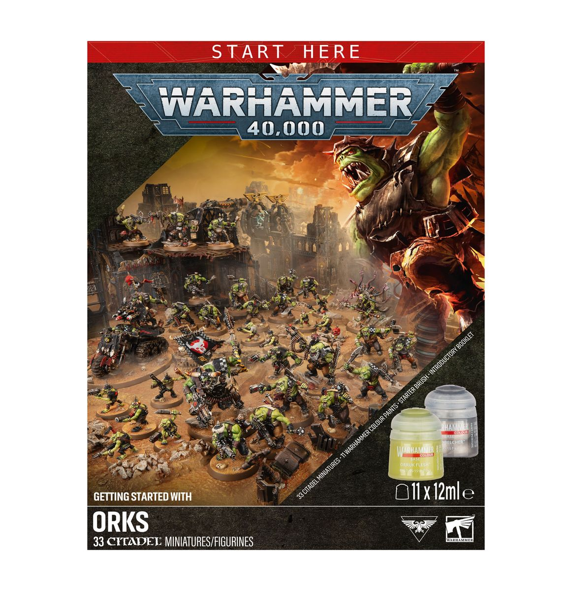 Warhammer 40,000 Getting Started with Orks | Boutique FDB