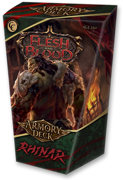 Flesh and Blood: Armory Deck : Rhinar | Boutique FDB