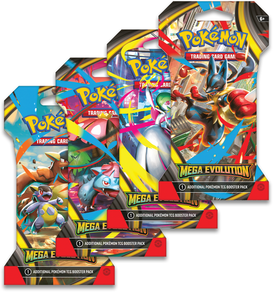 Pokemon Mega Evolutions Sleeved Blister | Boutique FDB