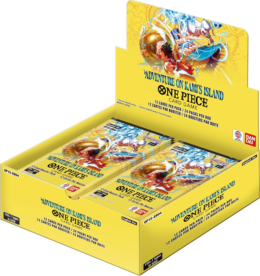 ONE PIECE CG OP-15 ADVENTURE ON KAMI'S ISLAND BOOSTER PACK | Boutique FDB