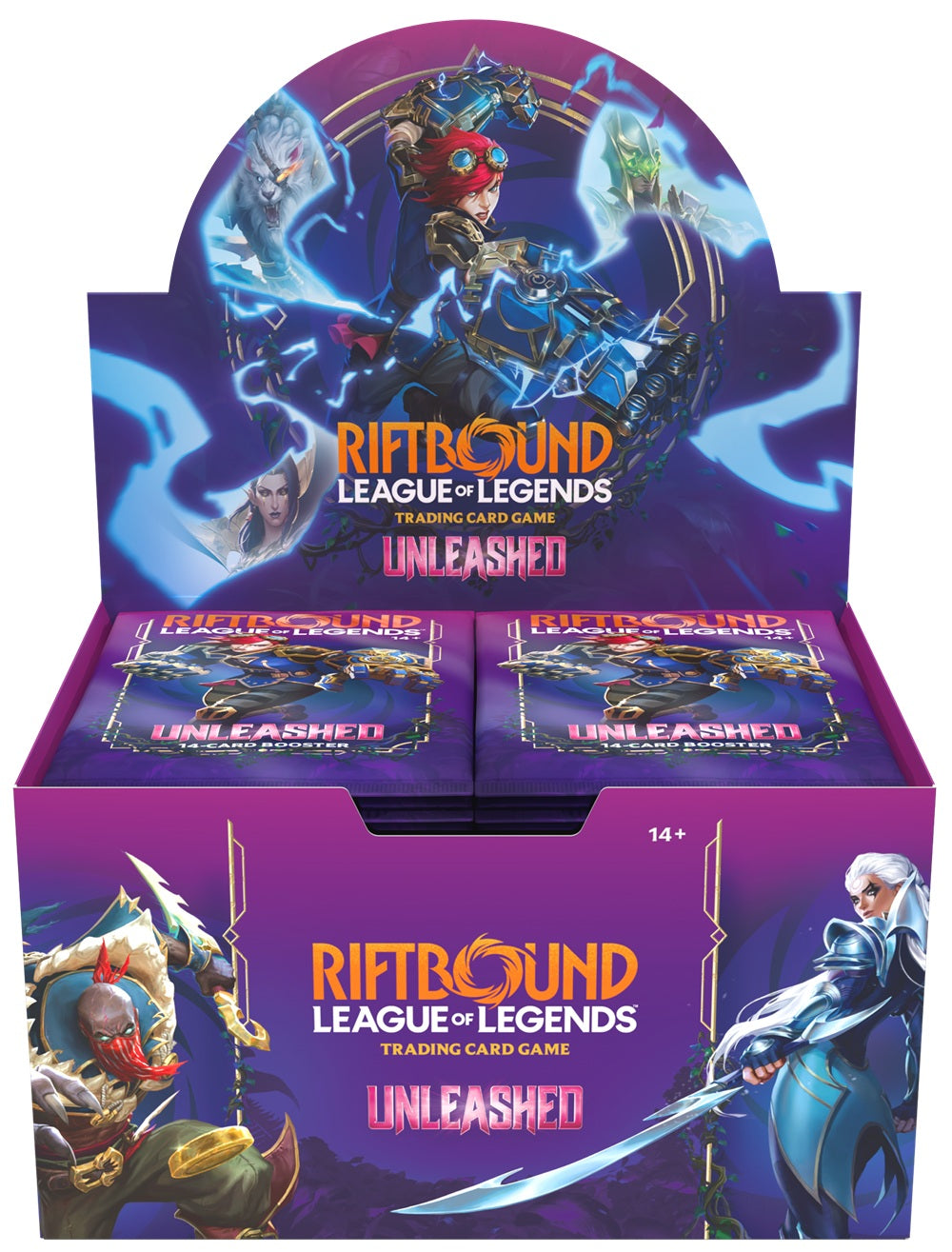 RIFTBOUND LEAGUE OF LEGENDS TCG UNLEASHED BOOSTER DISPLAY | Boutique FDB