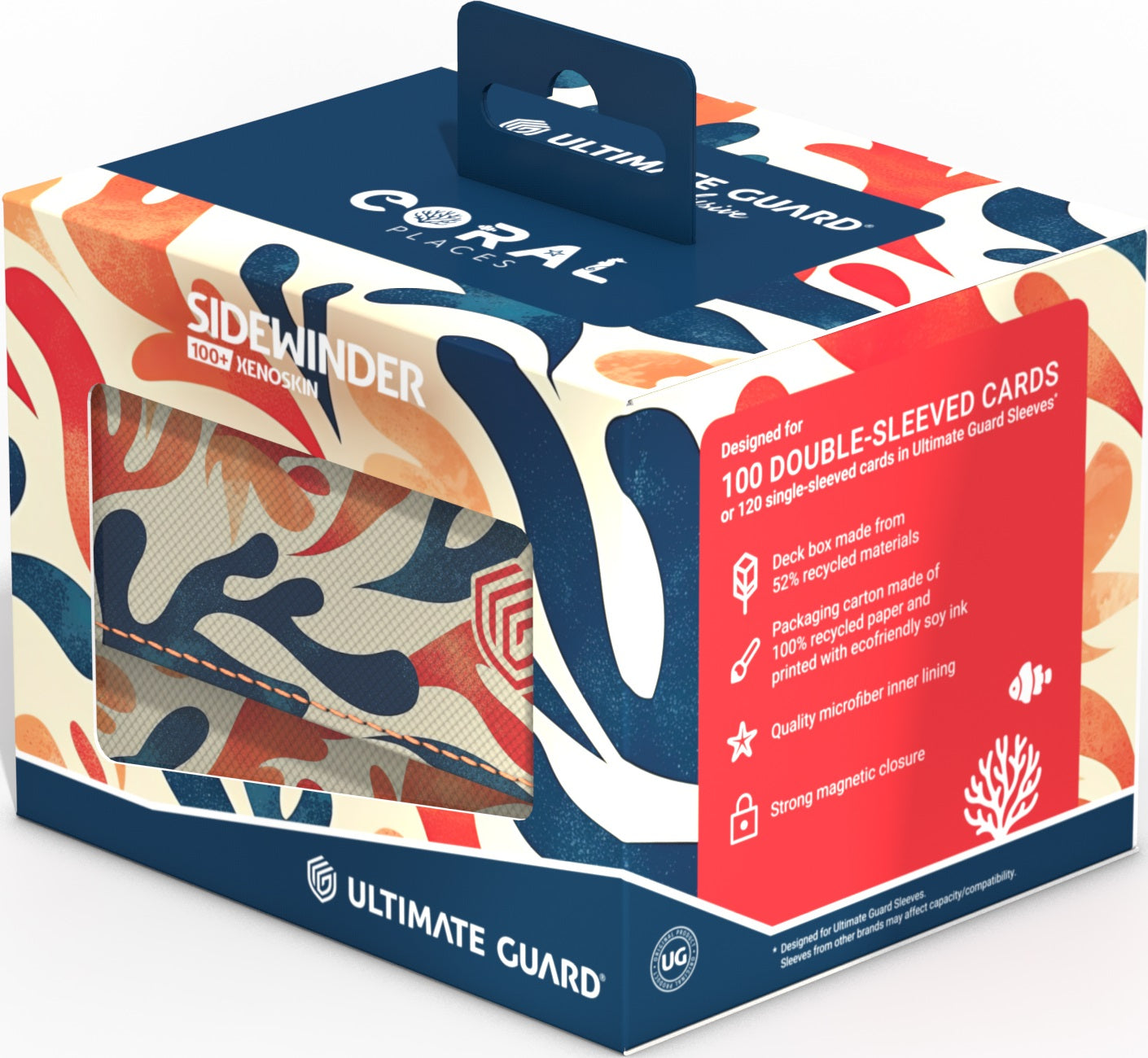 UG DECK CASE SIDEWINDER 100+ XENOSKIN 2025 EXCLUSIVE CORAL PLACES MELLOW SEA | Boutique FDB
