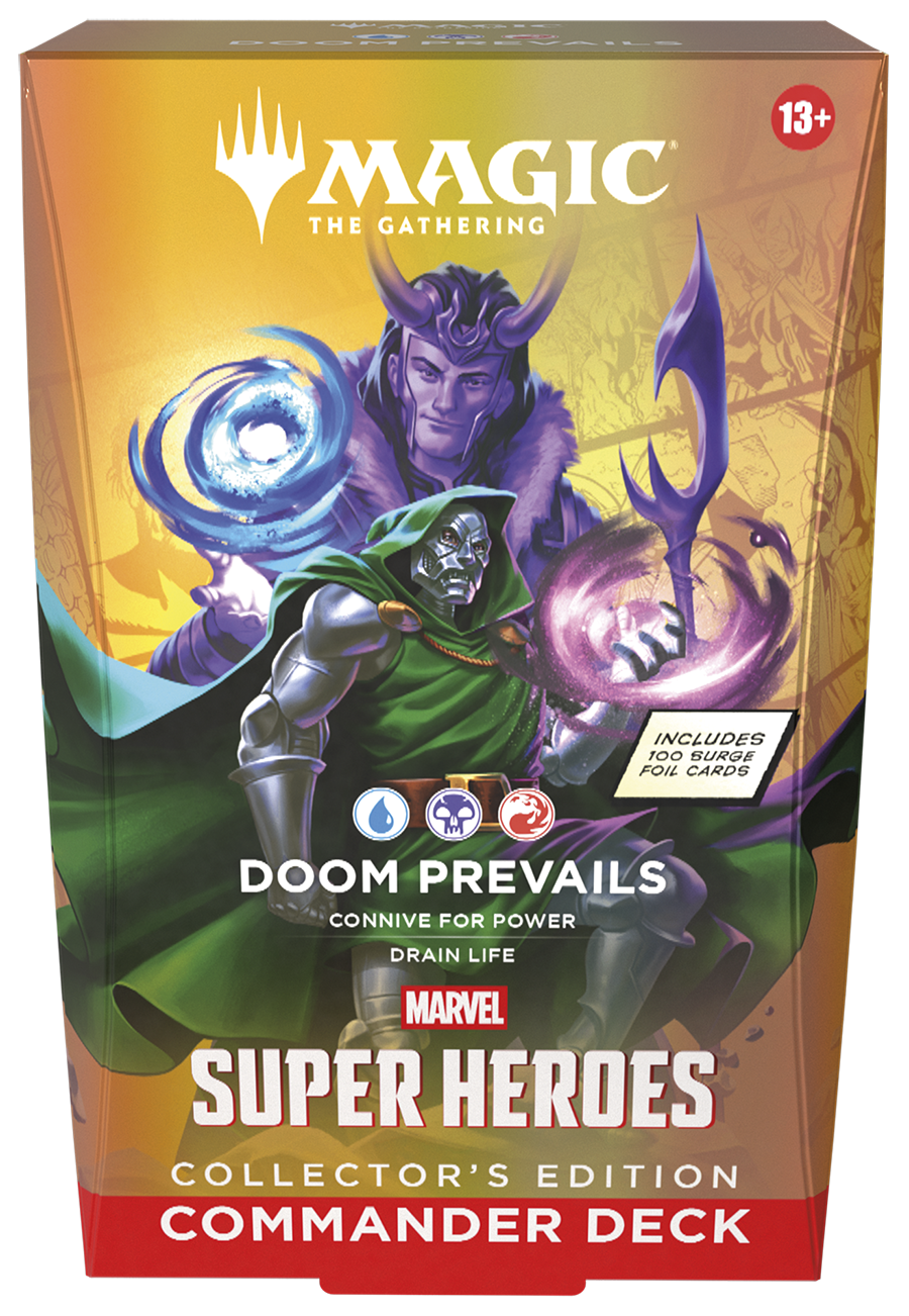 MTG MARVEL SUPER HEROES DOOM PREVAILS COLLECTOR'S EDITION | Boutique FDB