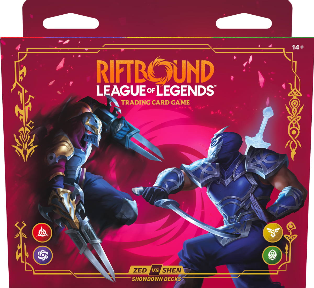 RIFTBOUND LEAGUE OF LEGENDS TCG VENDETTA ZED VS SHEN DECK | Boutique FDB