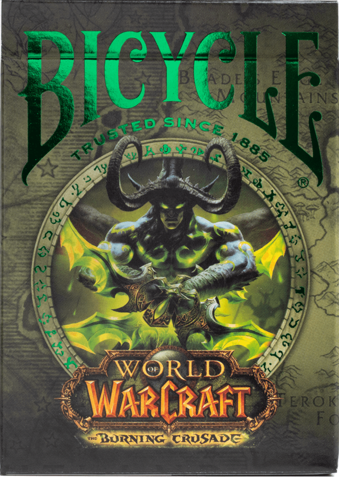 Bicycle Playing Cards - World of Warcraft: Burning Crusade | Boutique FDB