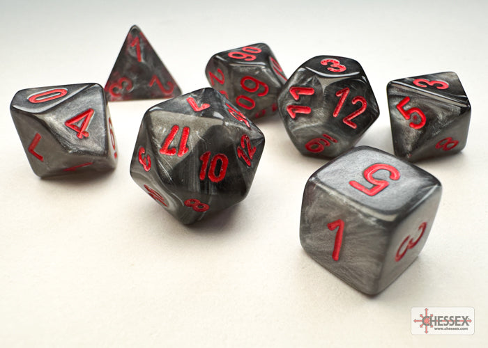 MINI VELVET 7-DIE SET BLACK/RED | Boutique FDB