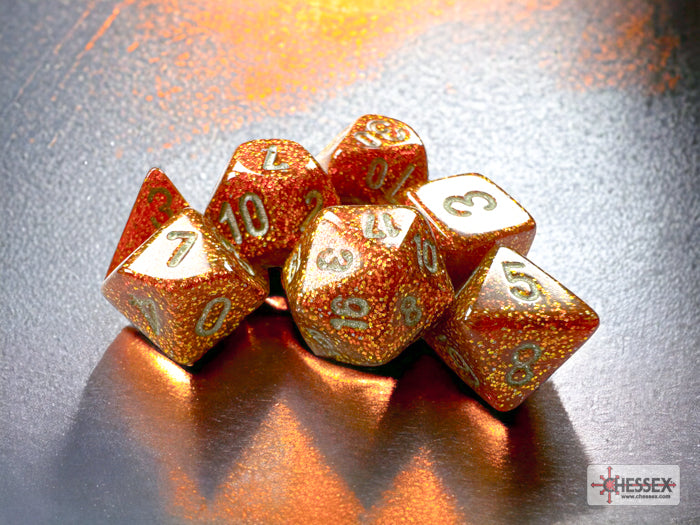 MINI GLITTER 7-DIE SET GOLD/SILVER | Boutique FDB