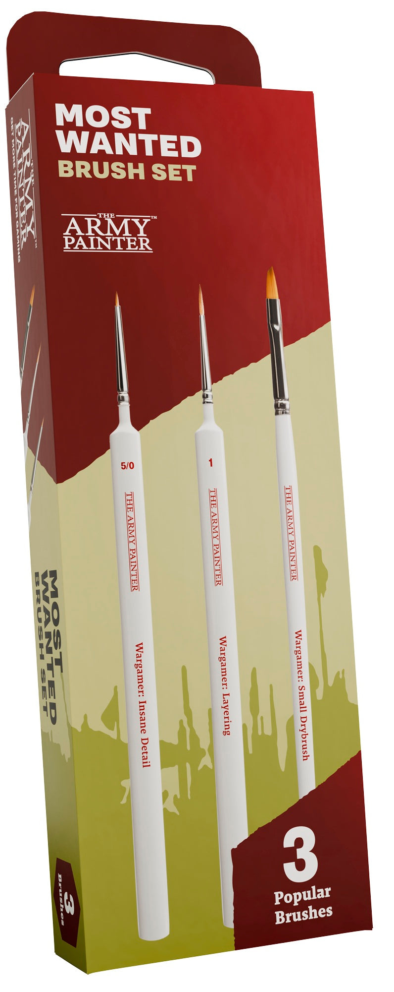 Army Painter MOST WANTED BRUSH SET | Boutique FDB