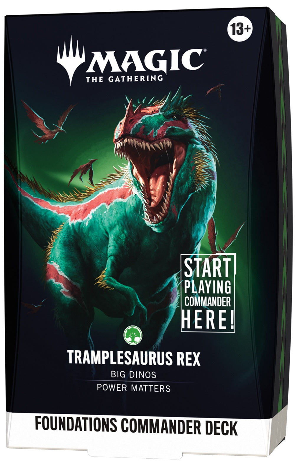 MTG - Foundations Commander Deck - Tramplesaurus Rex | Boutique FDB