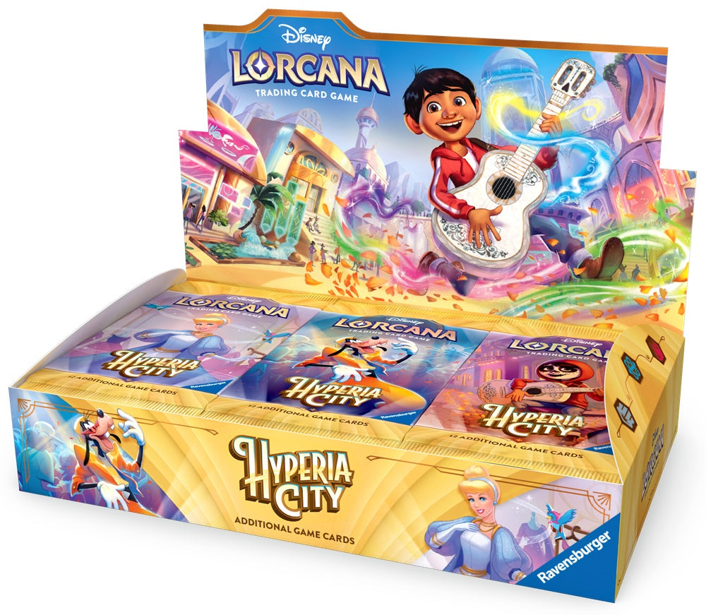 DISNEY LORCANA SET 14 HYPERIA CITY BOOSTER BOX | Boutique FDB