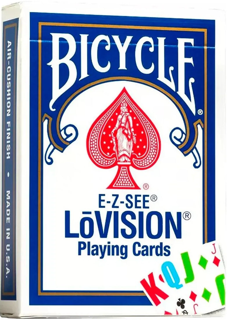 BICYCLE - E-Z SEE/LO VISION JUMBO INDEX | Boutique FDB