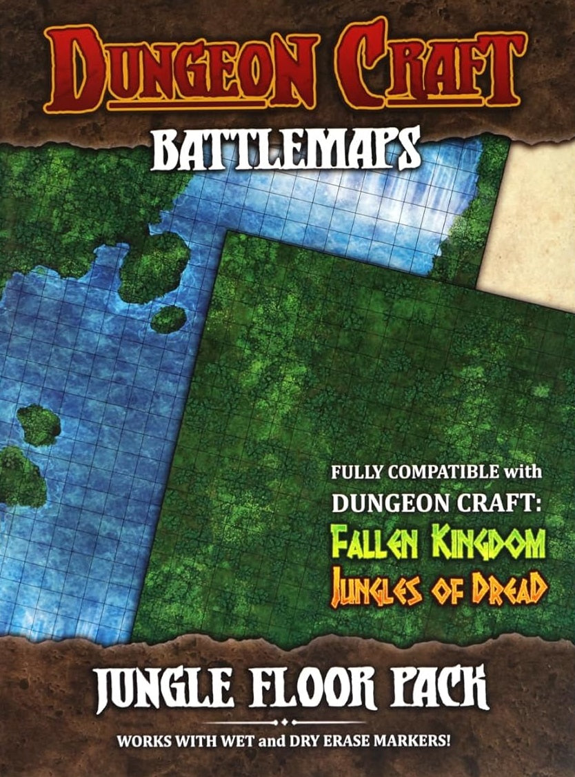 Battle Map : Jungle Floor Pack | Boutique FDB