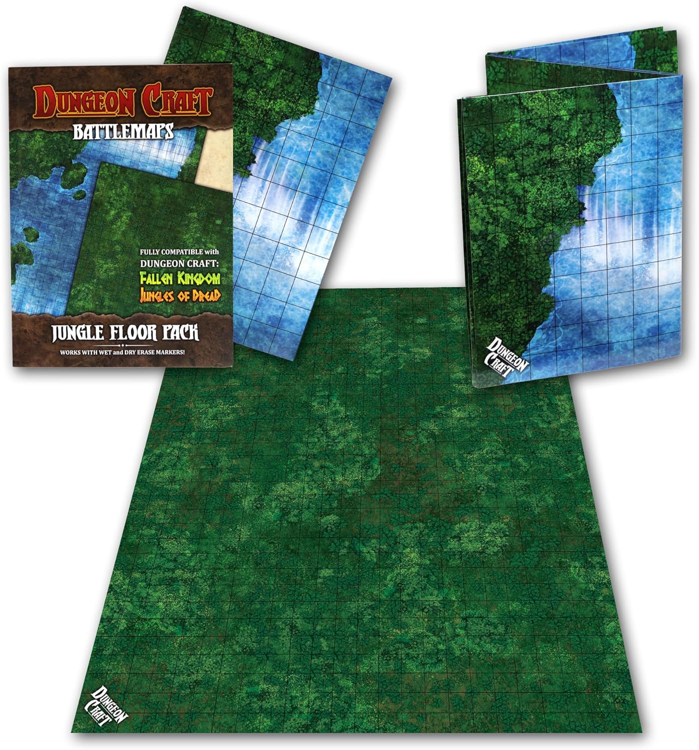 Battle Map : Jungle Floor Pack | Boutique FDB