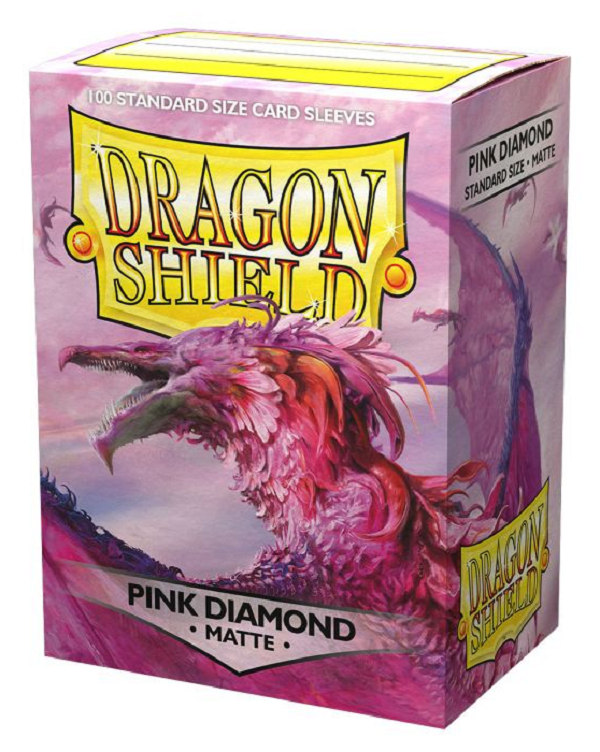 Dragon Shield Matte Sleeves - Pink Diamond (100) | Boutique FDB