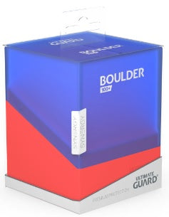 Ultimate Guard : Deck Case - Boulder 100+ - Synergy Blue/Red | Boutique FDB