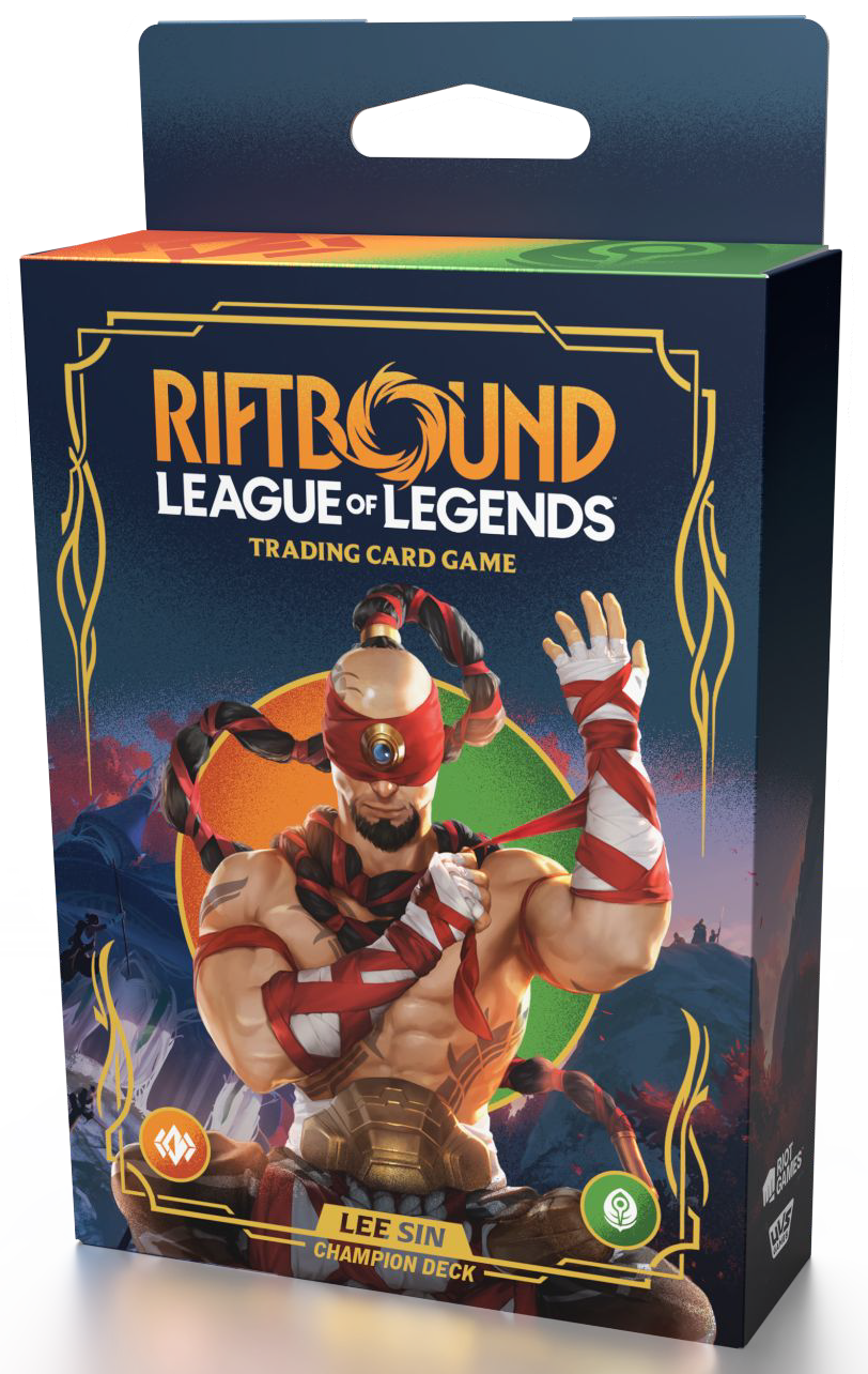 RIFTBOUND - LEAGUE OF LEGENDS TCG: ORIGINS CHAMPION DECK LEE SIN | Boutique FDB