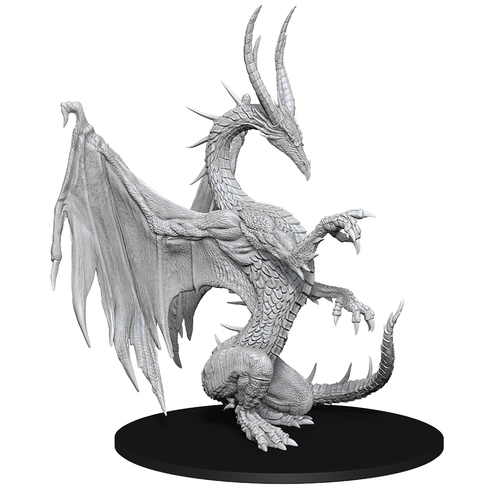 Pathfinder : Unpainted Miniatures - Wave 14 - Blue Dragon | Boutique FDB