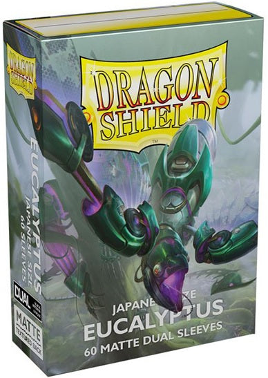 Dragon Shield - Dual Matte Japanese Eucalyptus (60) | Boutique FDB