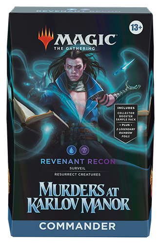 MTG : MURDERS AT KARLOV MANOR - COMMANDER DECK REVENANT RECON | Boutique FDB