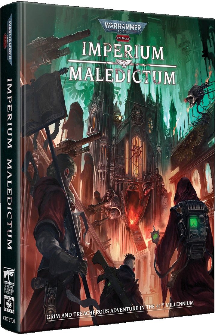 WARHAMMER 40K IMPERIUM MALEDICTUM CORE RULEBOOK | Boutique FDB