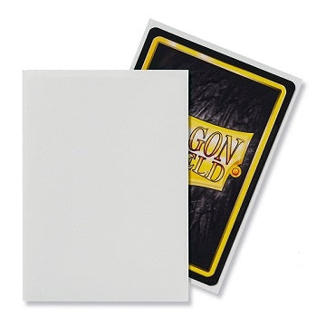 Dragon Shield Matte Sleeves - White (100) | Boutique FDB